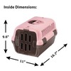 Richell: Pet Travel Carrier II - Small Pink - Dog