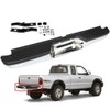 SCITOO Rear Step Bumper, Heavy Duty Rear Bumper Bar, Chrome