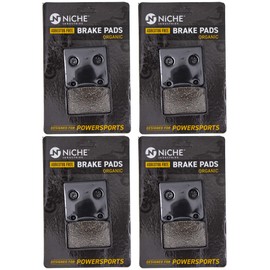 NICHE Brake Pad Set for Suzuki Intruder 800 1400 1500 750 Cavalcade 59100-38820 Front Rear Organic 4 Pack
