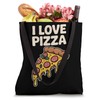 I Love Pizza Slice Dripping Cheese Delight Tote Bag