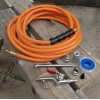 HyperTough 3/8in x 25ft PVC Air Hose and 10 Piece
