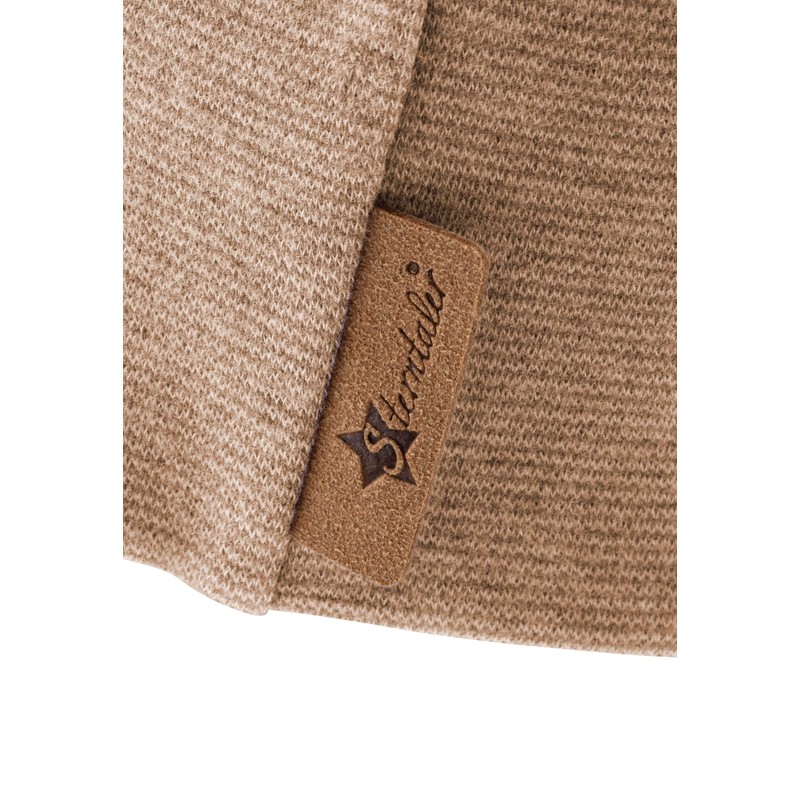 Sterntaler Unisex Beanie Stripes without, rust