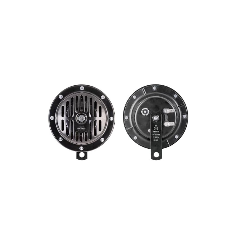 Hella 3CA 004 811-011 Horn Housing, 12 V, Black
