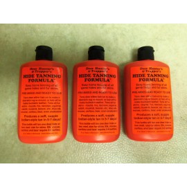 Deer Hunter's & Trapper's 3 Bottles Hide Tanning Formula  Fur Deer Trapping  Hunting Raccoon Fox Duke