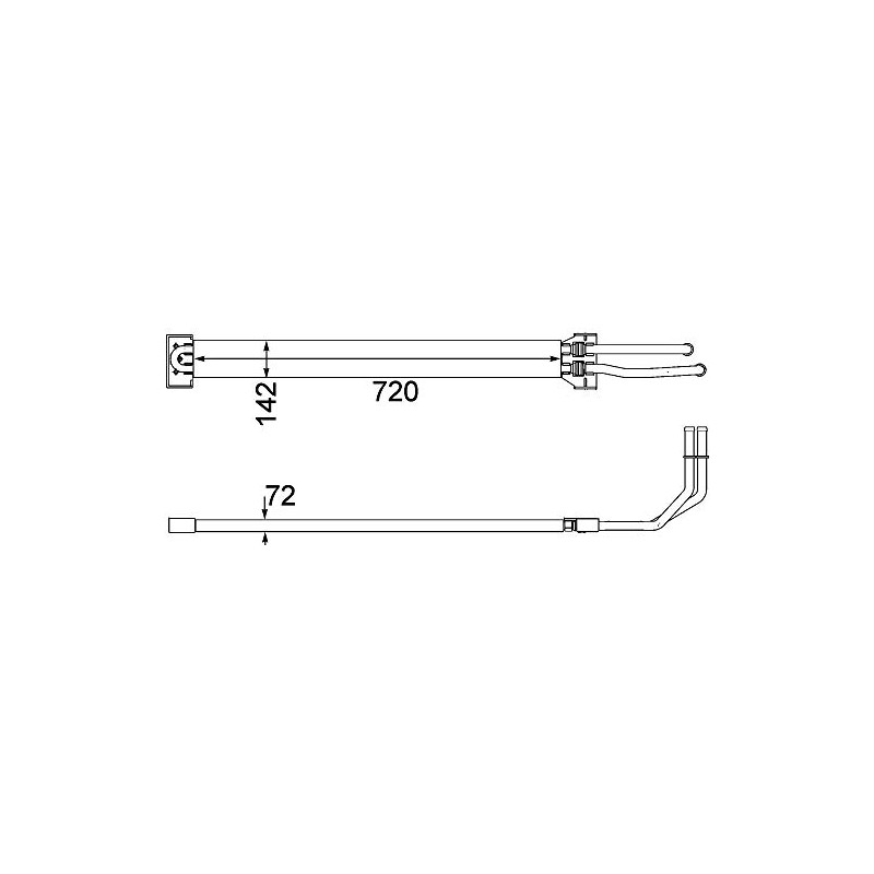 MAHLE Behr Premium Line CLC 109 000P Oil Cooler