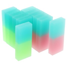 8 Pcs Gradient Pencil Erasers Set, Colored Cube Erasers Cute Gradient Erasers for School Office Home and Correction Products