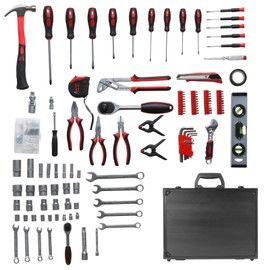 Hantinstom Tool Set –248pcs Comprehensive Mechanic Tools Kit with Durable Aluminum Box for Home & Professional Use