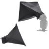 Universal Black Foldable Soft Flash Light Diffuser Softbox Cover Photography
