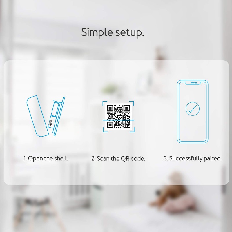 Zwave Door Sensor Window Sensor, Z-Wave Plus Enabled Aeotec 3-1