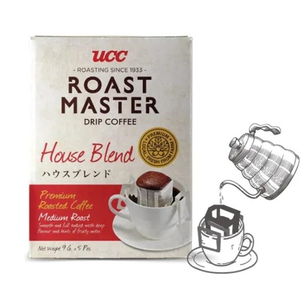 UCC Roast Master Premium Roasted Coffee - Medium Roast Drip