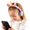 DURAGADGET Volume Limiting Magical Unicorn Kids' Headphones with Audio Sharing