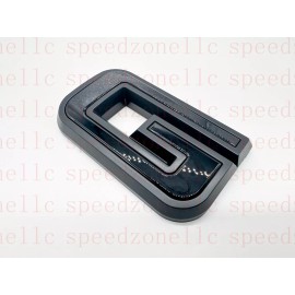 Auto Front Rear Black Emblem Overlay 2019-2024 GMC Sierra 1500 2500HD 3500HD