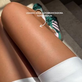 AU79 Tan · Agua Autobronceadora Suave con Ácido Hialurónico y Aloe Vera · Autobronceador Corporal · Bronceado sin Sol · Bronceado Personalizable · Maq