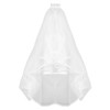 Bojueshaw Bride to Be Veil,White Hen Party Veils, Bridal Veil