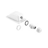 QWORK® 1 x Roof Duct IP68 Waterproof ABS Solar 1