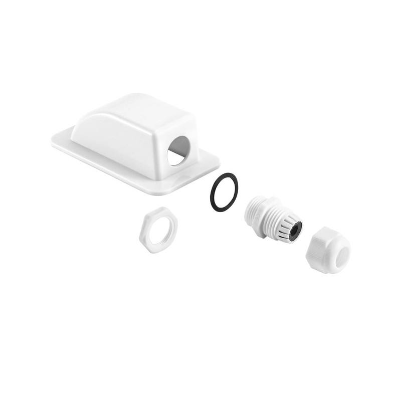 QWORK® 1 x Roof Duct IP68 Waterproof ABS Solar 1