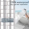 MCSWKEY Cortina de Ducha, 180 * 180cm Cortina para Baño