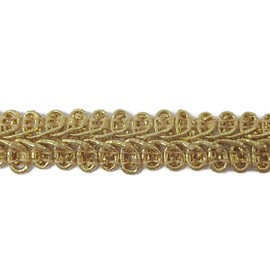 Kirari Handicraft Part No. 1382 Craft Blade (Gold Color: Gold) Width 0.5 inches (1.2 cm) x Length 16.8 ft (3 m)