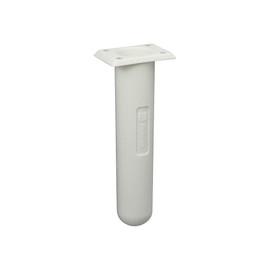BMO JAPAN Plastic Rod Holder, Embedded (Straight), White