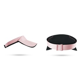 TZ Promise Women Men Seamless Neoprene Sun Visor with Stretch Band for Adjustable for Running Tennis Golf Sports (US, Alpha, Large, X-Large, Dusty Pink)