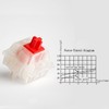 Gateron Red Switches, Mechanical Keyboard Switch 5pins for All MX
