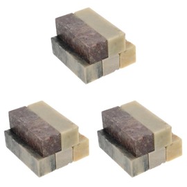 Uonlytech 15 Pcs Chinese Seal Stone Engraved Seal Carving Tools Chinese Painting Stones for Painting Calligraphy Art Supply