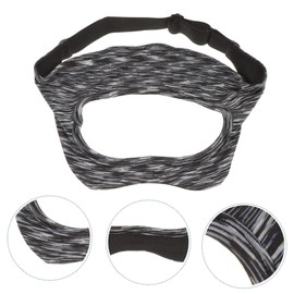 Mipcase VR Sweat Band Eye Mask Cover Breathable Elastic Accessory for VR Headsets Adjustable Fit for Comfort for Gaming and Entertainment for Enthusiasts