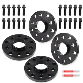 OCPTY 5X100 & 5x112 to 5X100 & 5x112 Wheel Spacers for A3 for A4 for A6 for A8 for allroad for beetle for CC for Eos 15mm inch 14x1.5 Studs 57.1mm Hub Bore Forged Hub Centric Wheel Spacers 5 lug 4PCS