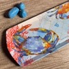 Bamboo Table Oceana Blue Crab 15" x 6" Serving Tray,