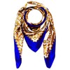 Lorenzo Cana Silk Scarf Elaborately Printed 100% Silk 100 x