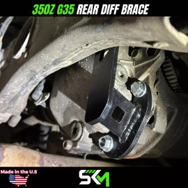 SKM Z33 350z G35 Diff Brace Support Mount