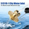 513110-1 Boat Fresh Water Inlet, for Sea-Dog Boat Washdown Kit