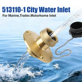 513110-1 Boat Fresh Water Inlet, for Sea-Dog Boat Washdown Kit
