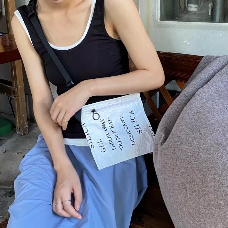 Jextech Bolso De Hombro Divertido Simulacion Gel Silica Desecante