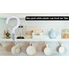 Kioiner Screw Hook Set, 70 Pieces Ceiling Hooks, 6 Sizes