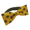 [Made in Japan] Large Dots Polka Dot Stripe Bow Tie,