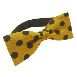 [Made in Japan] Large Dots Polka Dot Stripe Bow Tie, [Wedding Wedding after-party party Recital Harajuku Series Costume Large Order OK] -