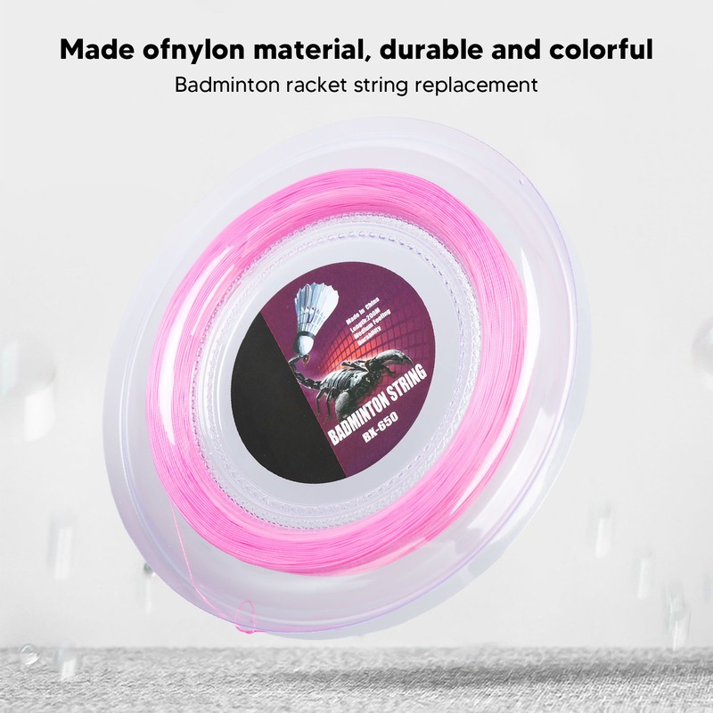 0.72mm 200m Badminton Racquet String Nylon Badminton Training Racket String