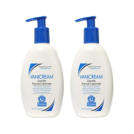 Vanicream Jior Vanicream Limpiador facial suave para piel sensible, 8 fl oz paquete de 2