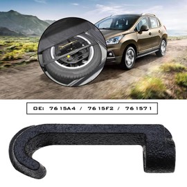 EMSea 2PCS Spare Wheel Carrier Hooks & Bolts 7615A4 7615F2 761571 Compatible with 106 206 306 405 605 806 EXPERT I PARTNER I XSARA PICASSO AX ZX BX XM C15 EVASION