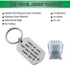 Sympathy Gift Memorial Keyring Those We Love Don't Go Away