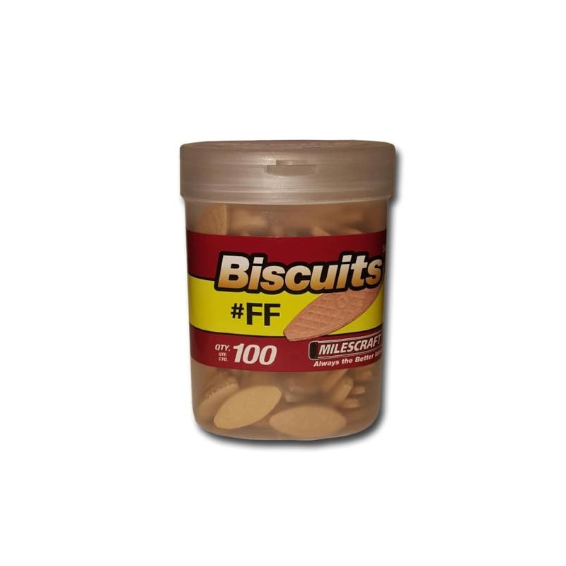 Milescraft 5355#FF Biscuits in a Bottle (100 pc.) - For
