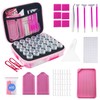 LIRUNQIU Diamond Painting Storage Containers, 30 Slots Diamond Painting Accessories
