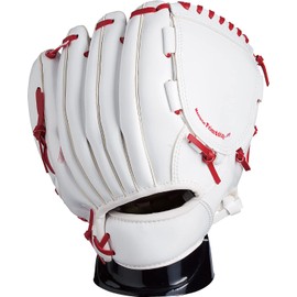 UNIX BX77-21 Baseball Glove, Memorial Club (White x Red)