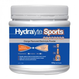 Hydralyte Buy Hydralyte Sports Electrolyte Powder Orange 900g Online | Chempro Chemists