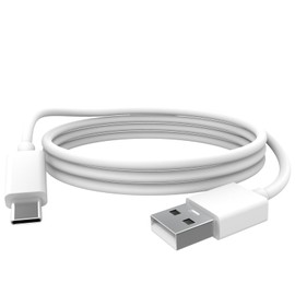 Zosvoses Type C Charging Cable Compatible with Simplehuman 8" Round Sensor Makeup Mirror (2022 Model) ST3052, ST3053, ST3054, ST3055 Mirror (5ft)