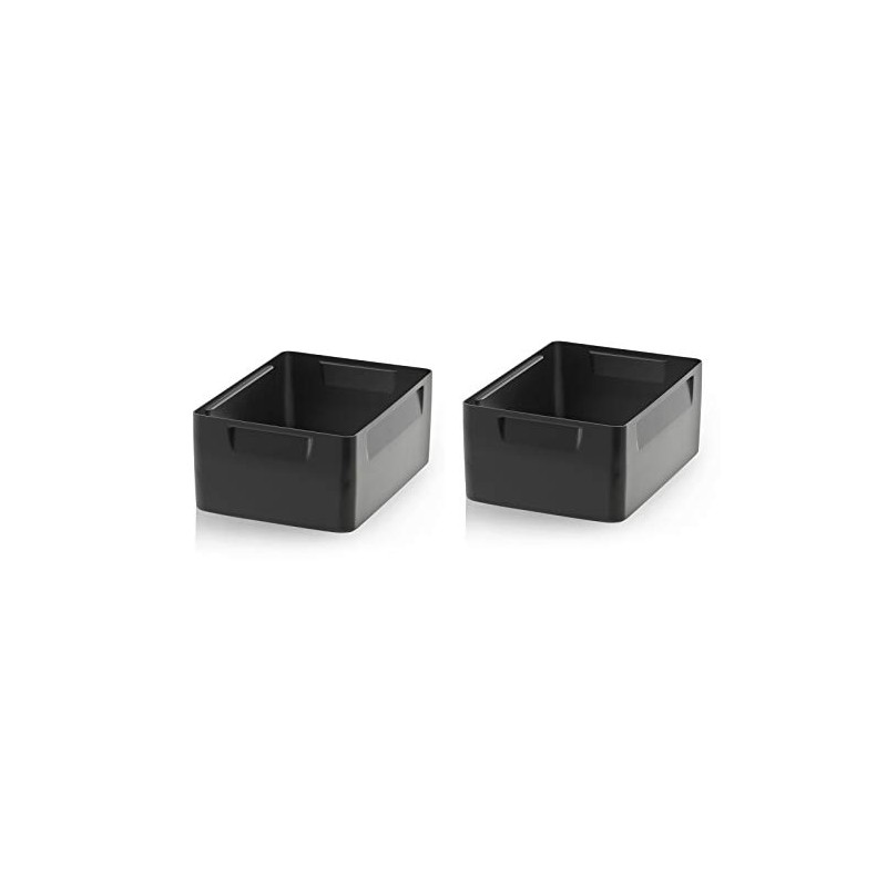 Set of 2 Insert Boxes 10 cm Height for Auer