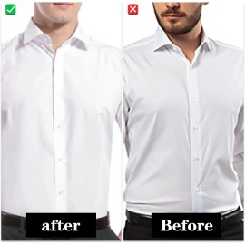 Unbranded 2PCS Shirt Stays Holder Men Elastic Non-Slip Locking Clamps Adjustable Military