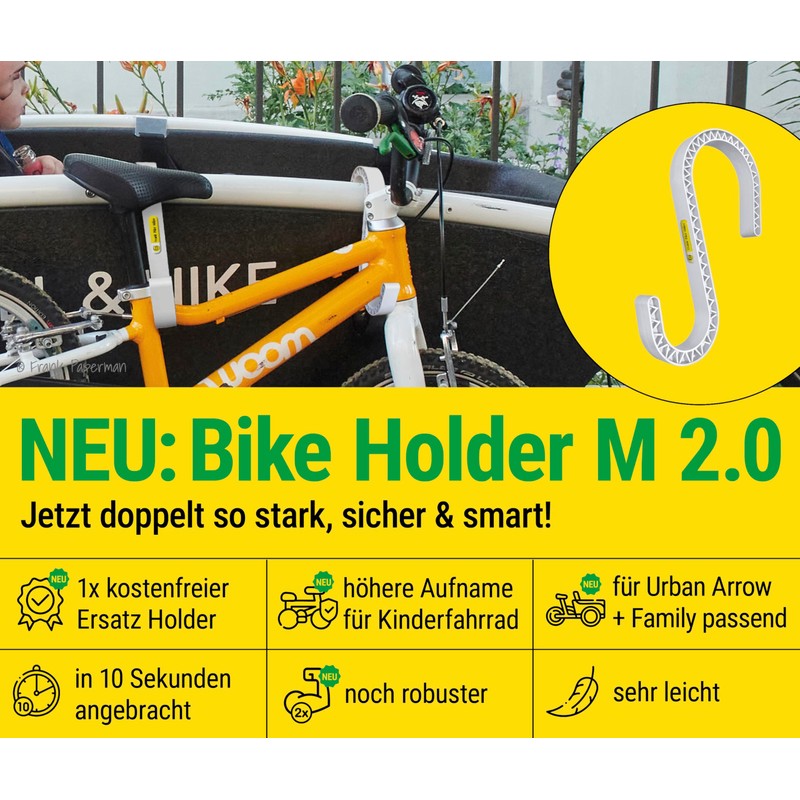 Frank Bike Holder M 2.0 – 2 x Holder for