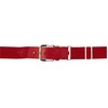 WILSON mens 1" apparel belts, Scarlet, 18 inches x 22